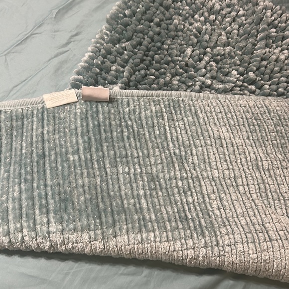 Laura Ashley Bath Teal Laura Ashley Rectangular Soft Rug Good